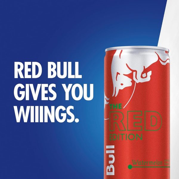 Red Bull Red Edition Energy Drink. Watermelon. with 80mg Caffeine plus Taurine & B Vitamins. 8.4 Fl Oz - Image 4